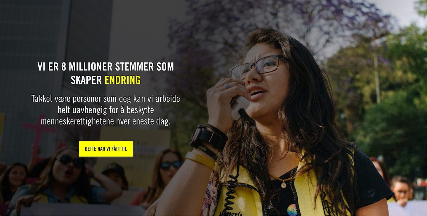 Amnesty skaper endring